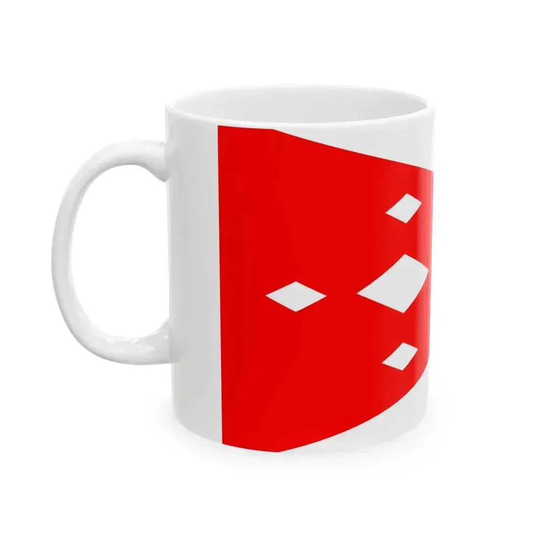 Burgee of Macatawa Bay YC (United States) White Coffee Mug - Go Mug Yourself
