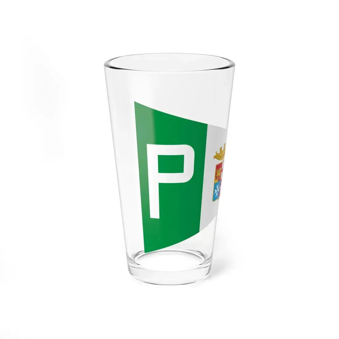 Burgee of mail ships of Italy (Italy) Pint Glass 16oz - Go Mug Yourself