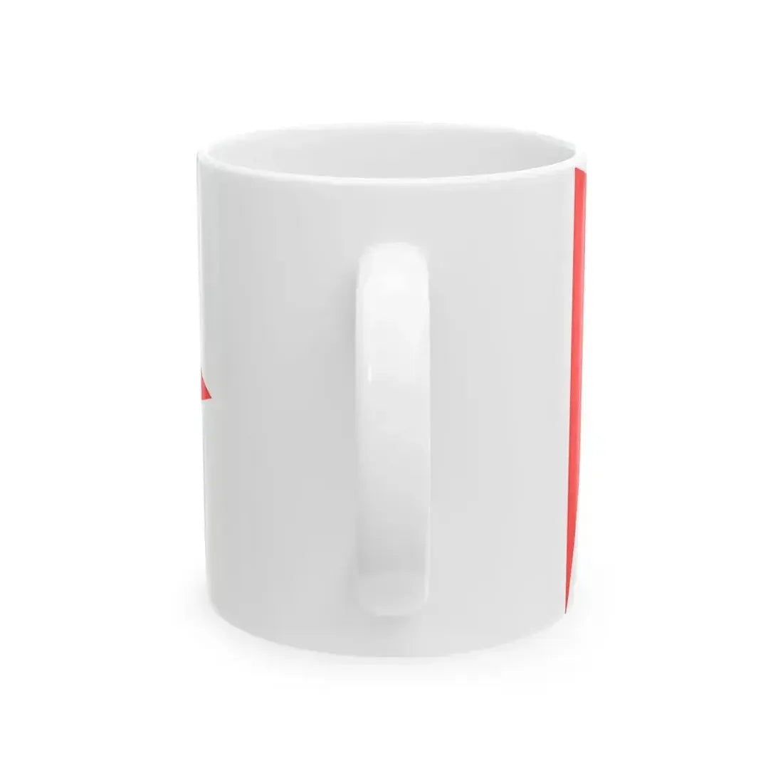 Burgee of Mantoloking YC (United States) White Coffee Mug - Go Mug Yourself