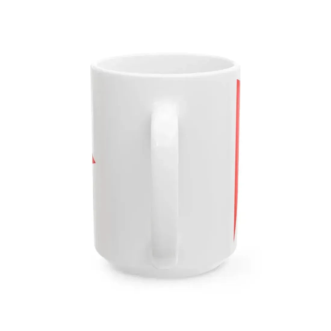 Burgee of Mantoloking YC (United States) White Coffee Mug - Go Mug Yourself