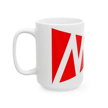 Burgee of Mantoloking YC (United States) White Coffee Mug - Go Mug Yourself