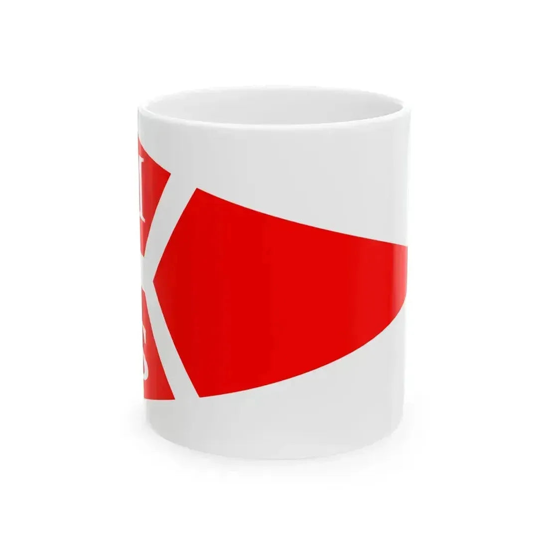 Burgee of Middelfart Sejlklub (Denmark) White Coffee Mug 11oz - Go Mug Yourself