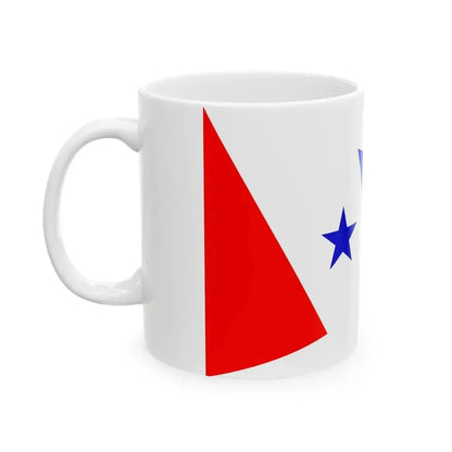 Burgee of Milwaukee YC (United States) White Coffee Mug - Go Mug Yourself