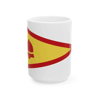 Burgee of Mission Bay YC (United States) White Coffee Mug 15oz - Go Mug Yourself