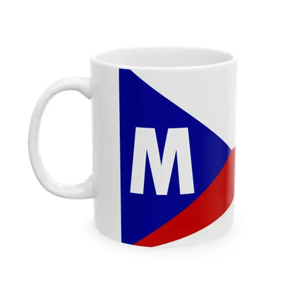 Burgee of Mobile YC (United States) White Coffee Mug - Go Mug Yourself