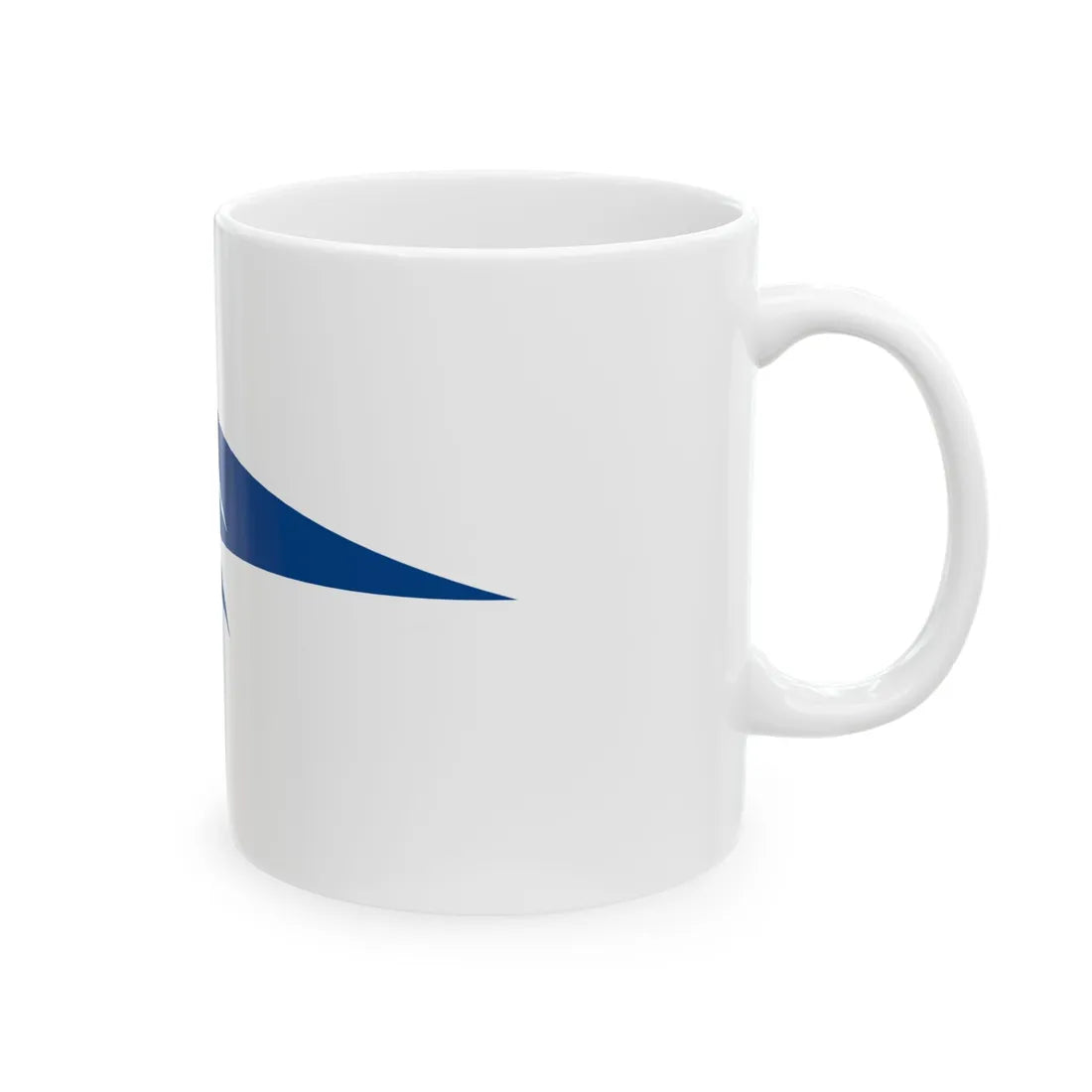 Burgee of Moss Seilforening (Norway) White Coffee Mug - Go Mug Yourself