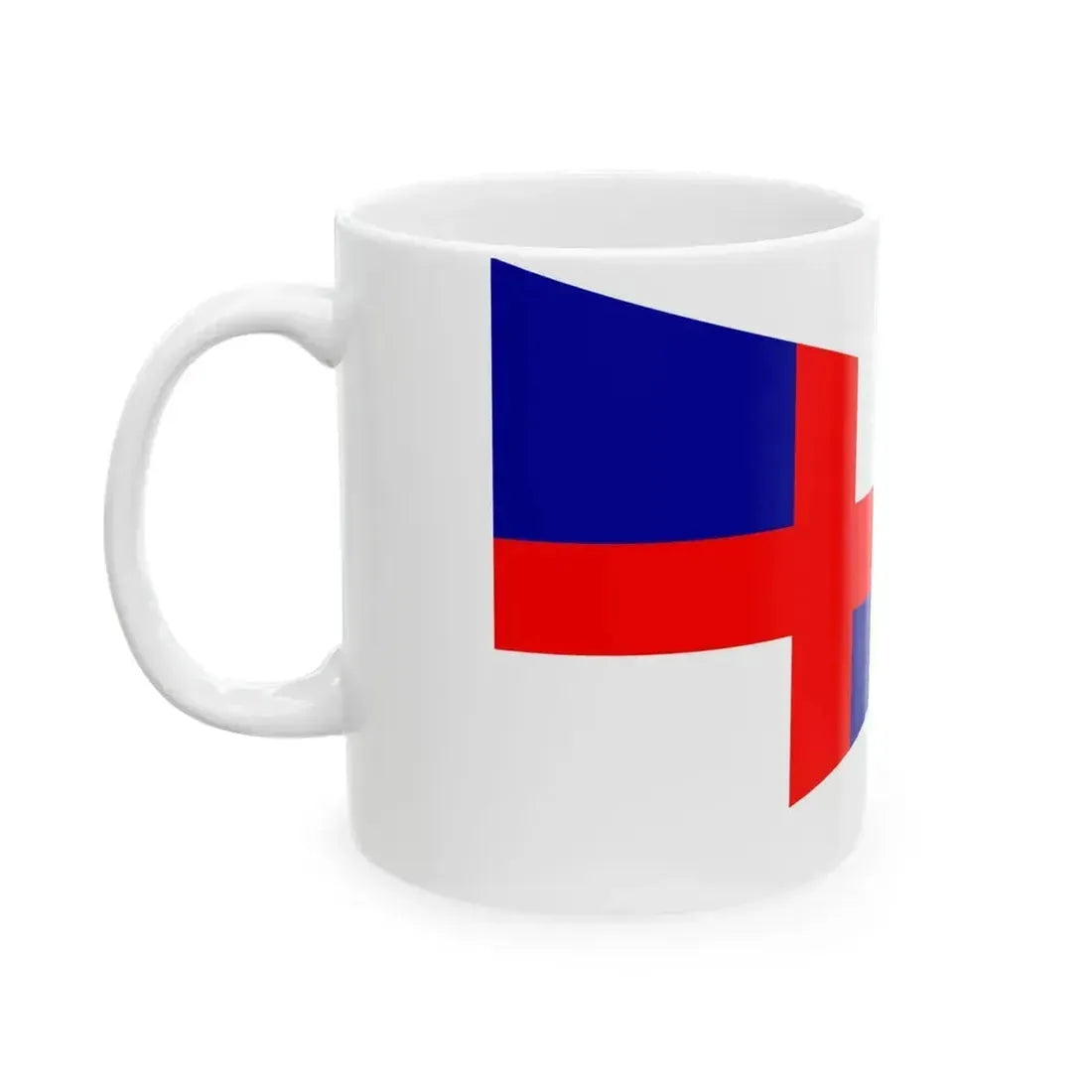 Burgee of National YC (Ireland) White Coffee Mug - Go Mug Yourself