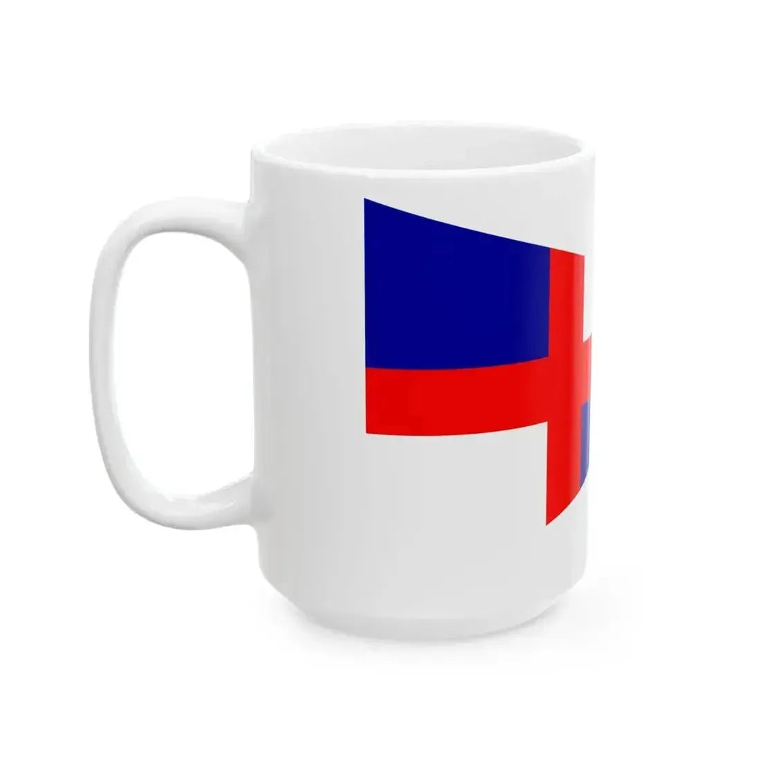 Burgee of National YC (Ireland) White Coffee Mug - Go Mug Yourself