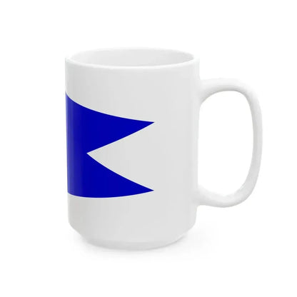 Burgee of Neenah Nodaway YC (United States) White Coffee Mug - Go Mug Yourself