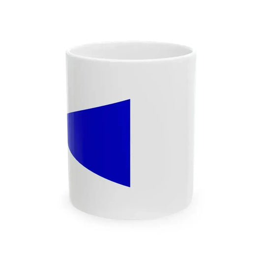 Burgee of New Rochelle YC (United States) White Coffee Mug 11oz - Go Mug Yourself