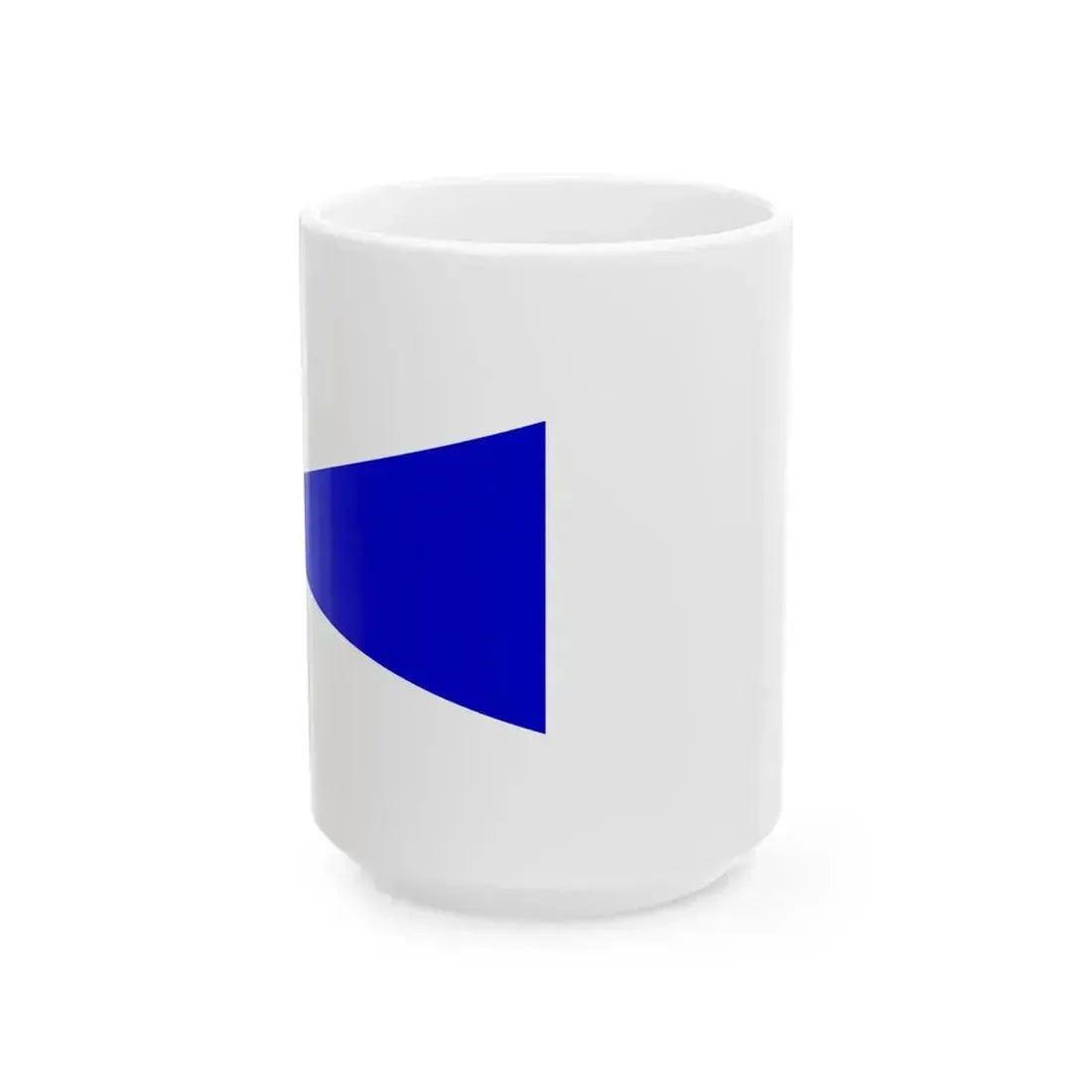 Burgee of New Rochelle YC (United States) White Coffee Mug 15oz - Go Mug Yourself