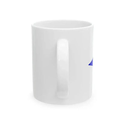 Burgee of New Rochelle YC (United States) White Coffee Mug - Go Mug Yourself