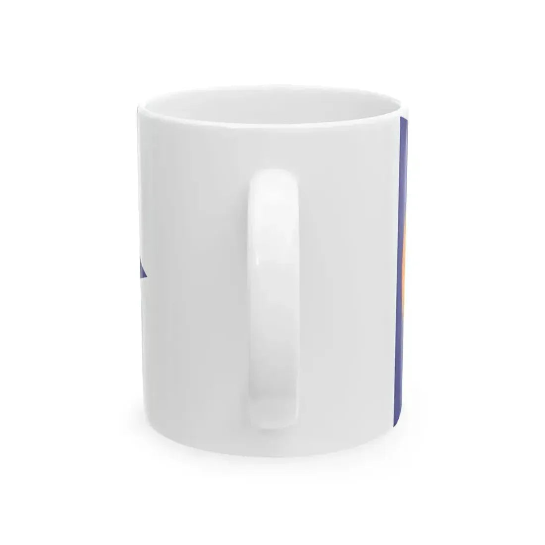 Burgee of Newport Harbor Yacht Club (United States) White Coffee Mug - Go Mug Yourself