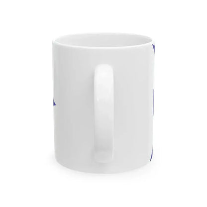Burgee of Newport YC (United States) White Coffee Mug - Go Mug Yourself