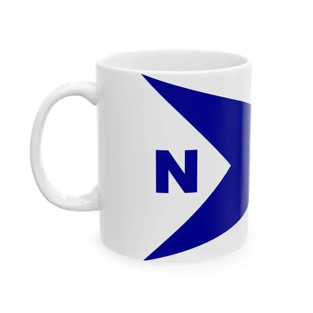 Burgee of Newport YC (United States) White Coffee Mug - Go Mug Yourself