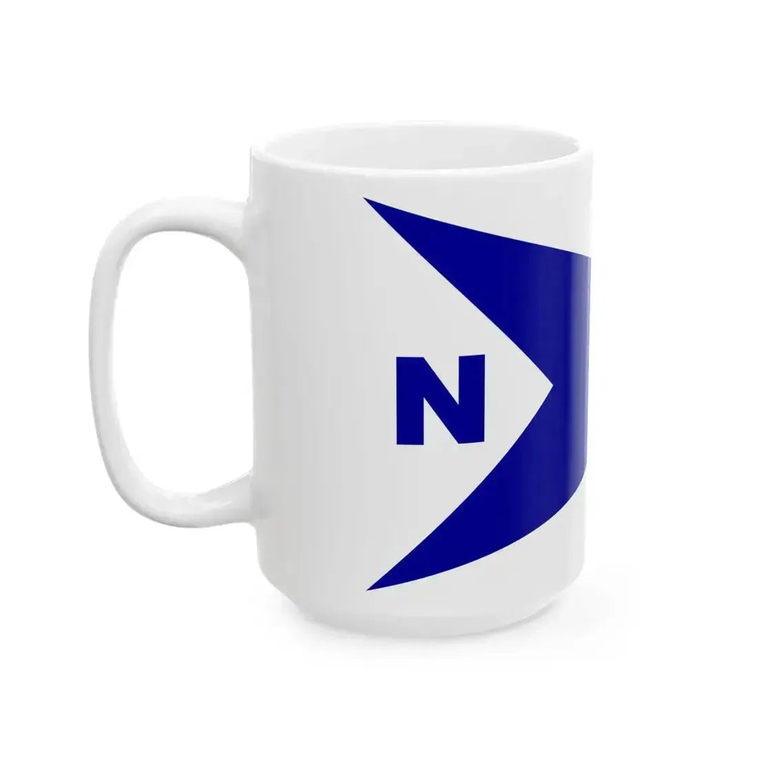 Burgee of Newport YC (United States) White Coffee Mug - Go Mug Yourself