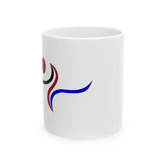 Burgee of Nippon YC (Japan) White Coffee Mug 11oz - Go Mug Yourself