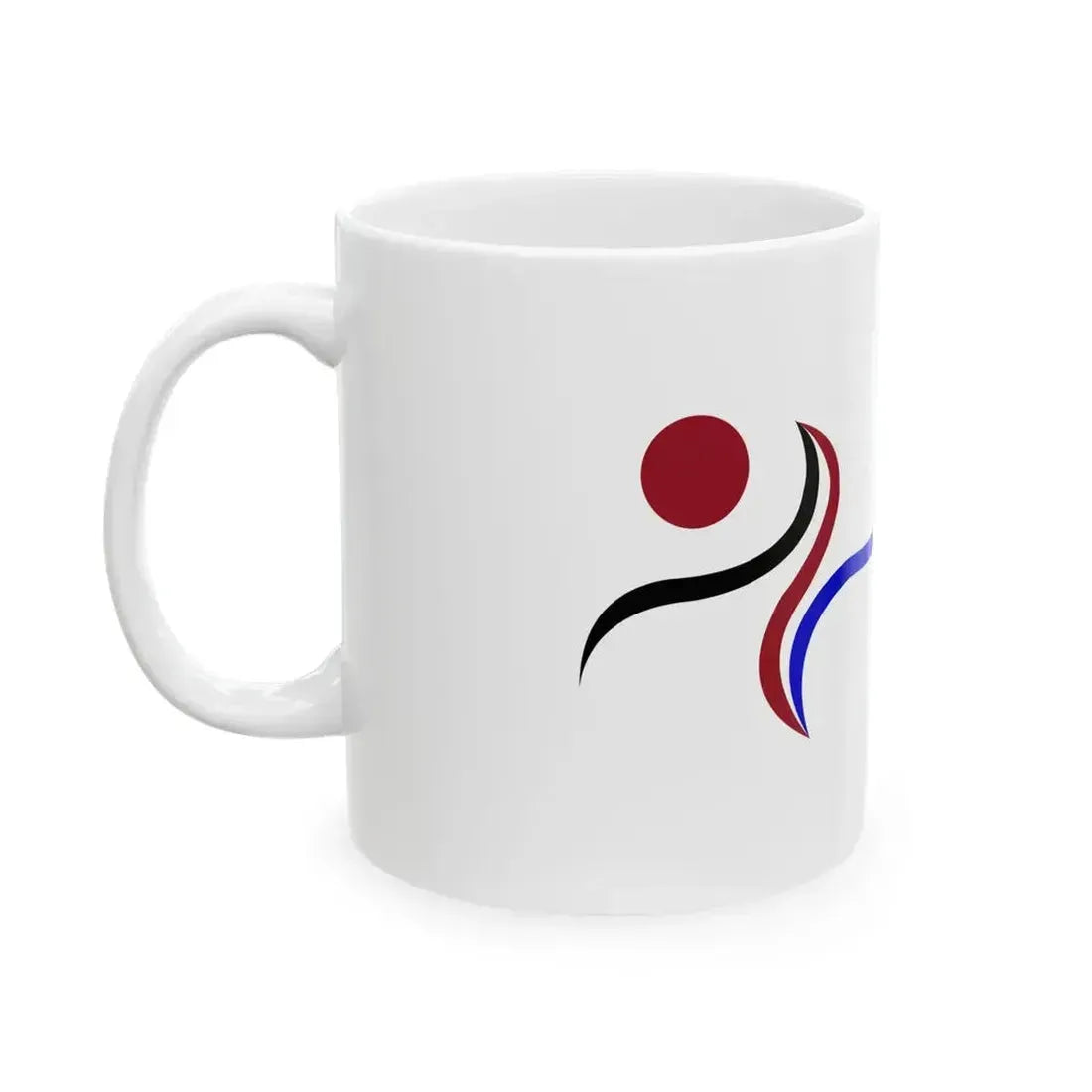 Burgee of Nippon YC (Japan) White Coffee Mug - Go Mug Yourself