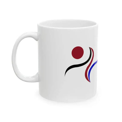 Burgee of Nippon YC (Japan) White Coffee Mug - Go Mug Yourself