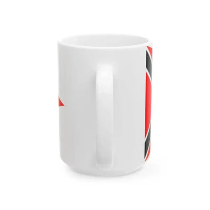 Burgee of Norddeutscher Regatta Verein (Germany) White Coffee Mug - Go Mug Yourself