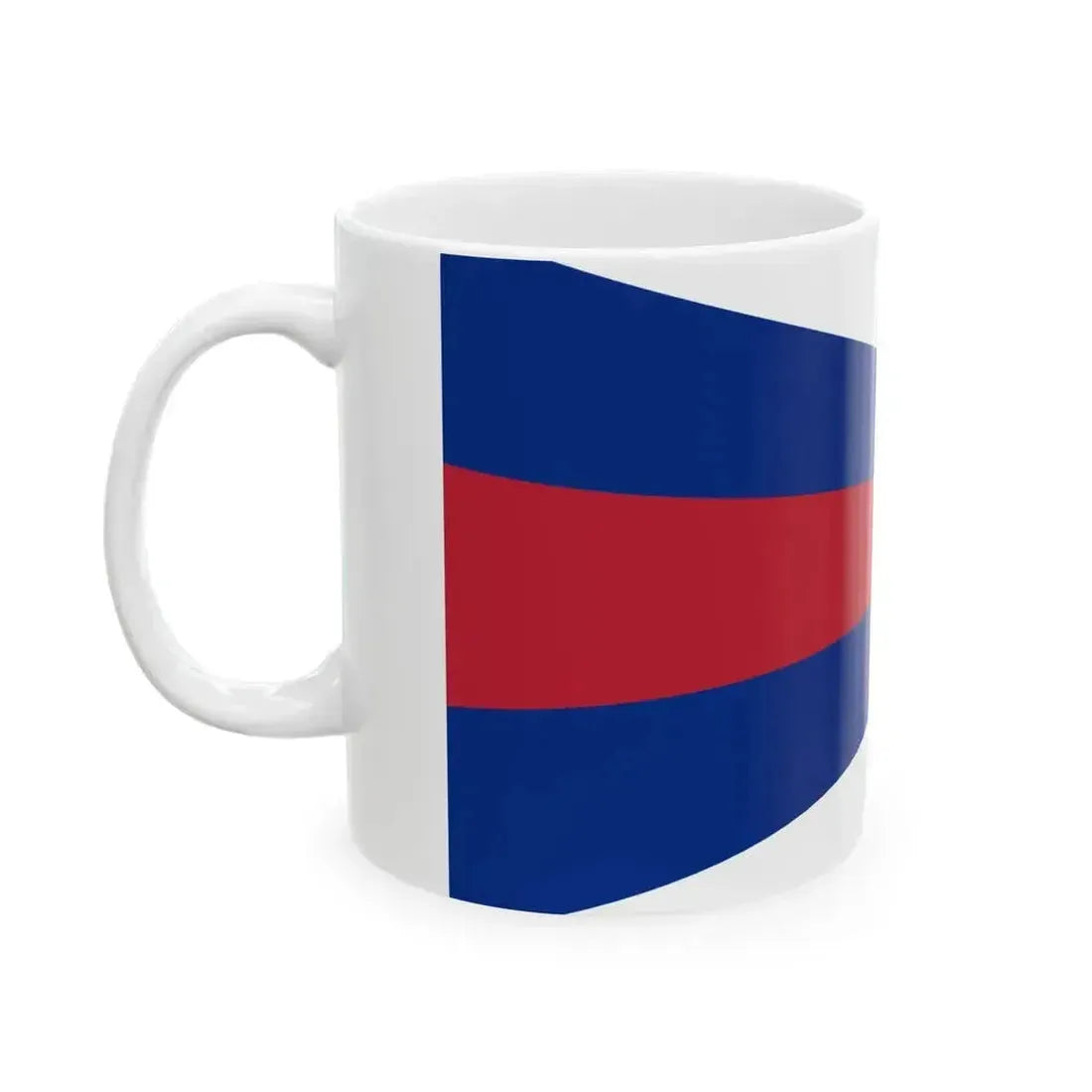 Burgee of Norfolk Yacht and CC (United States) White Coffee Mug - Go Mug Yourself