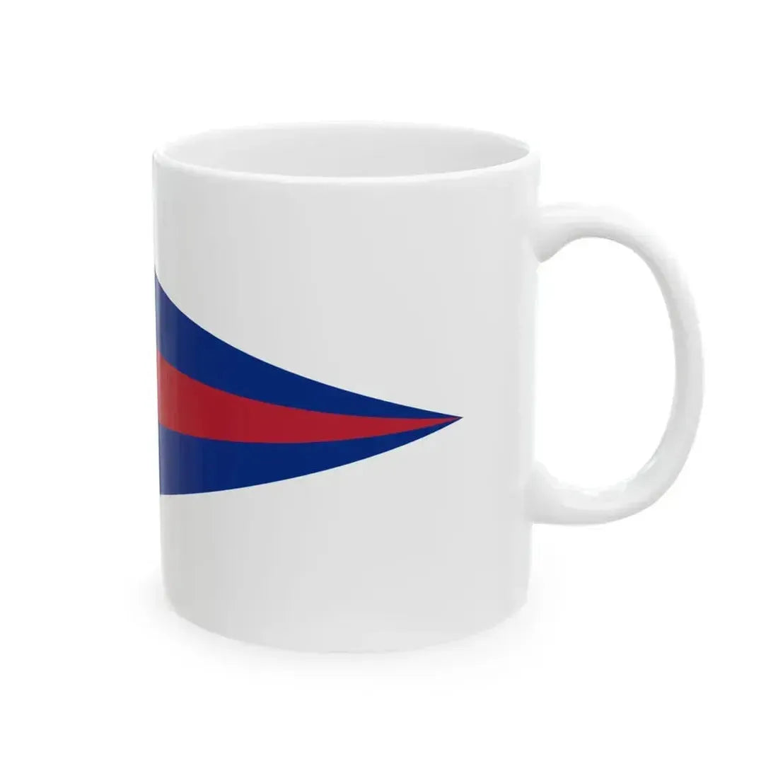 Burgee of Norfolk Yacht and CC (United States) White Coffee Mug - Go Mug Yourself