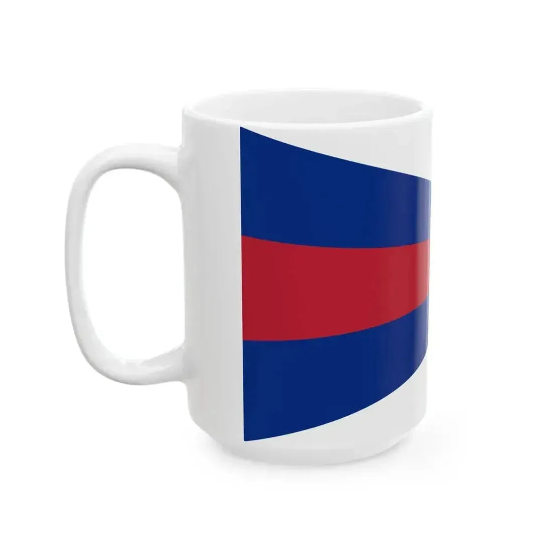 Burgee of Norfolk Yacht and CC (United States) White Coffee Mug - Go Mug Yourself