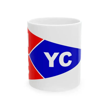 Burgee of North Cape YC (United States) White Coffee Mug 11oz - Go Mug Yourself