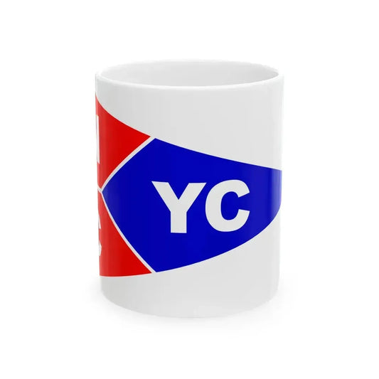 Burgee of North Cape YC (United States) White Coffee Mug 11oz - Go Mug Yourself