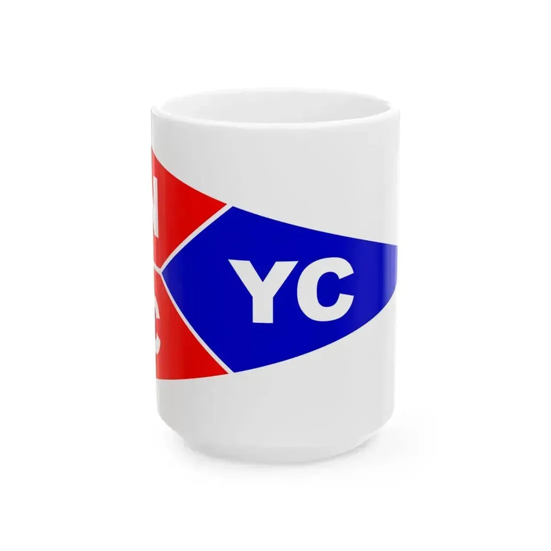 Burgee of North Cape YC (United States) White Coffee Mug 15oz - Go Mug Yourself