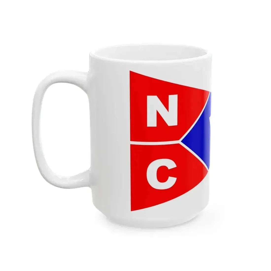 Burgee of North Cape YC (United States) White Coffee Mug - Go Mug Yourself