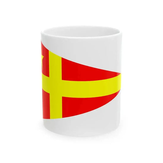 Burgee of Northern YC (Canada) White Coffee Mug 11oz - Go Mug Yourself