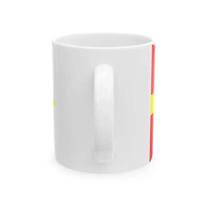 Burgee of Northern YC (Canada) White Coffee Mug - Go Mug Yourself