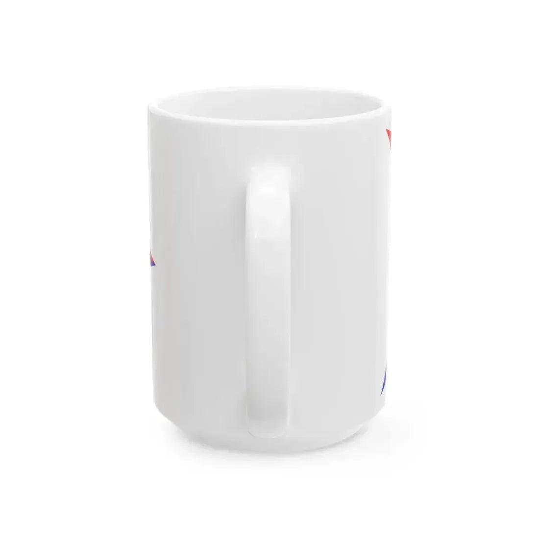 Burgee of Oakville Yacht Squadron (Canada) White Coffee Mug - Go Mug Yourself