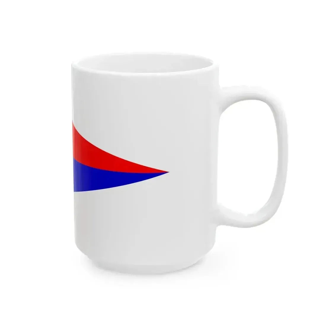 Burgee of Oakville Yacht Squadron (Canada) White Coffee Mug - Go Mug Yourself