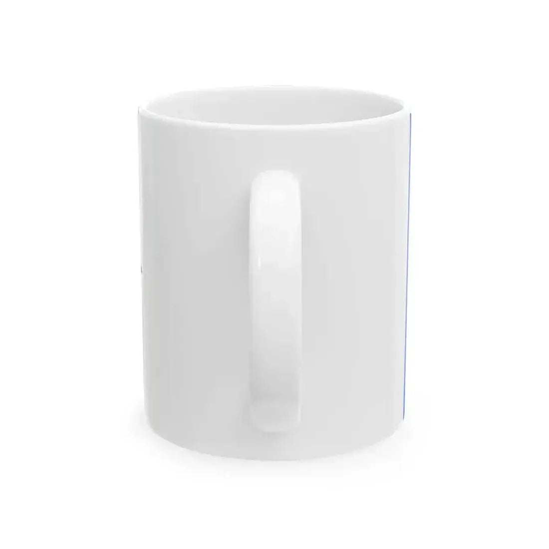 Burgee of officier in command of the Regia Marina (Italy) White Coffee Mug - Go Mug Yourself