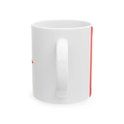 Burgee of Oklahoma City Boat Club (United States) White Coffee Mug - Go Mug Yourself