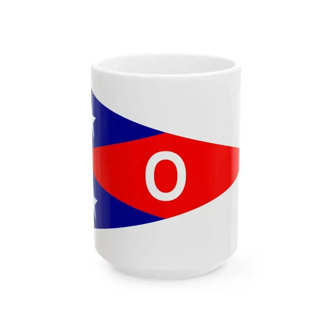 Burgee of Onondaga YC (United States) White Coffee Mug 15oz - Go Mug Yourself