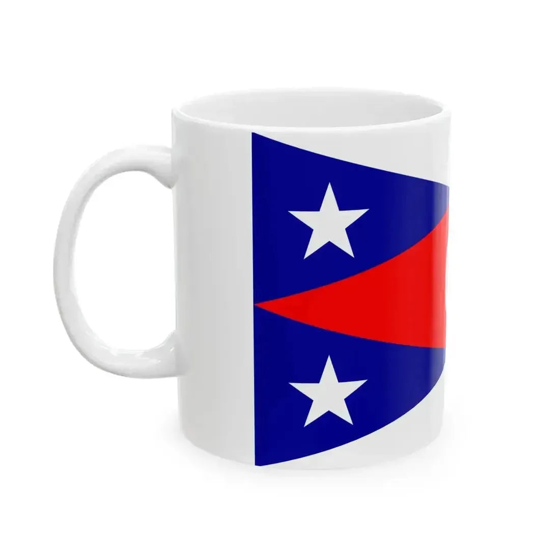 Burgee of Onondaga YC (United States) White Coffee Mug - Go Mug Yourself