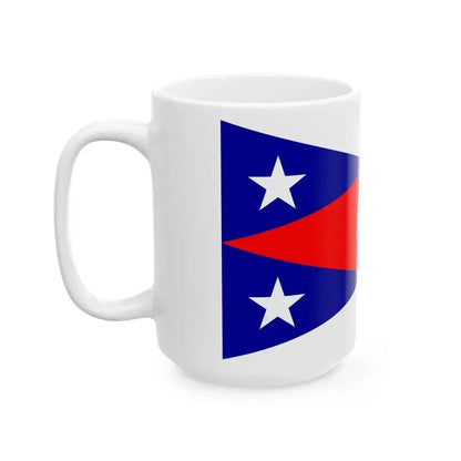 Burgee of Onondaga YC (United States) White Coffee Mug - Go Mug Yourself