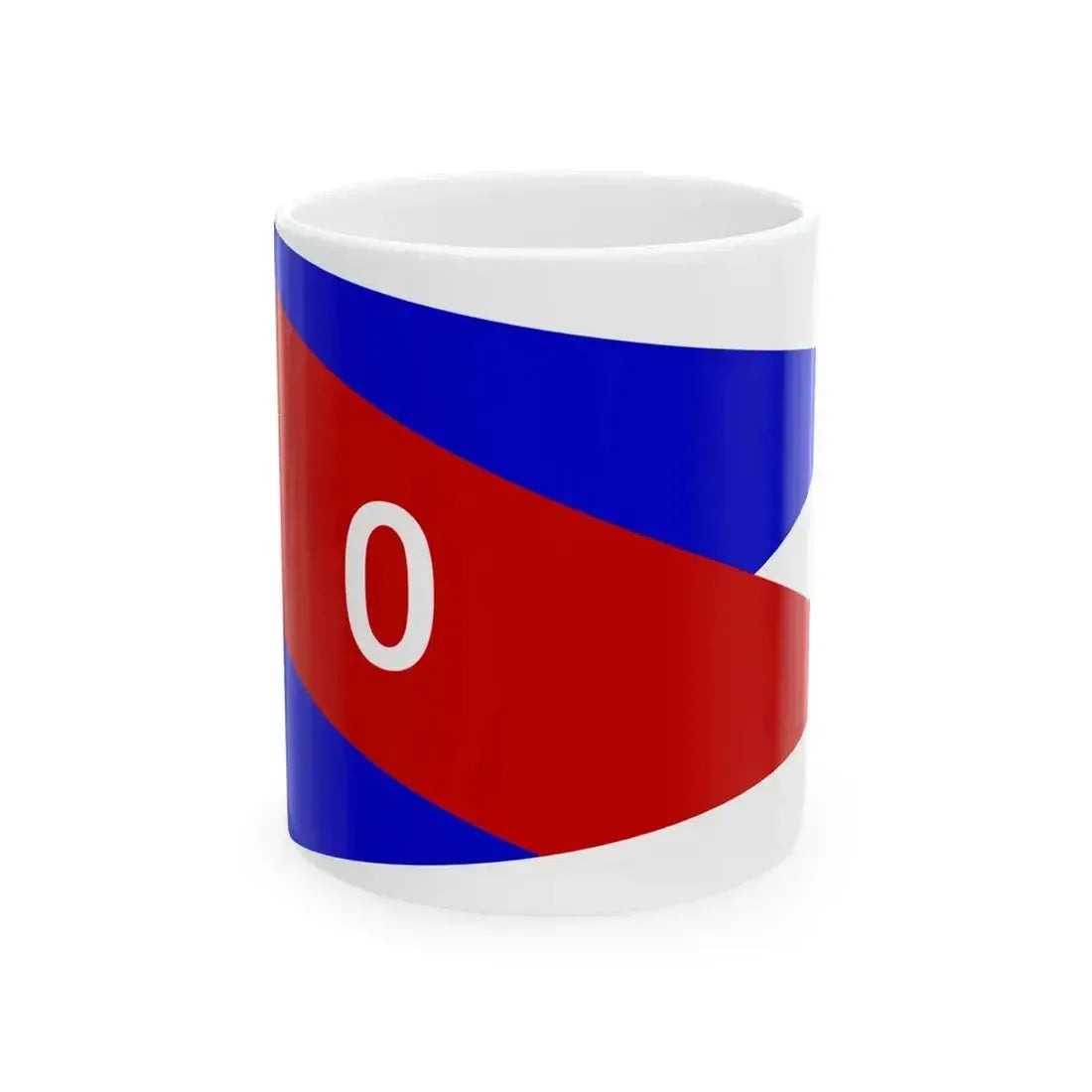 Burgee of Oswego YC (United States) White Coffee Mug 11oz - Go Mug Yourself