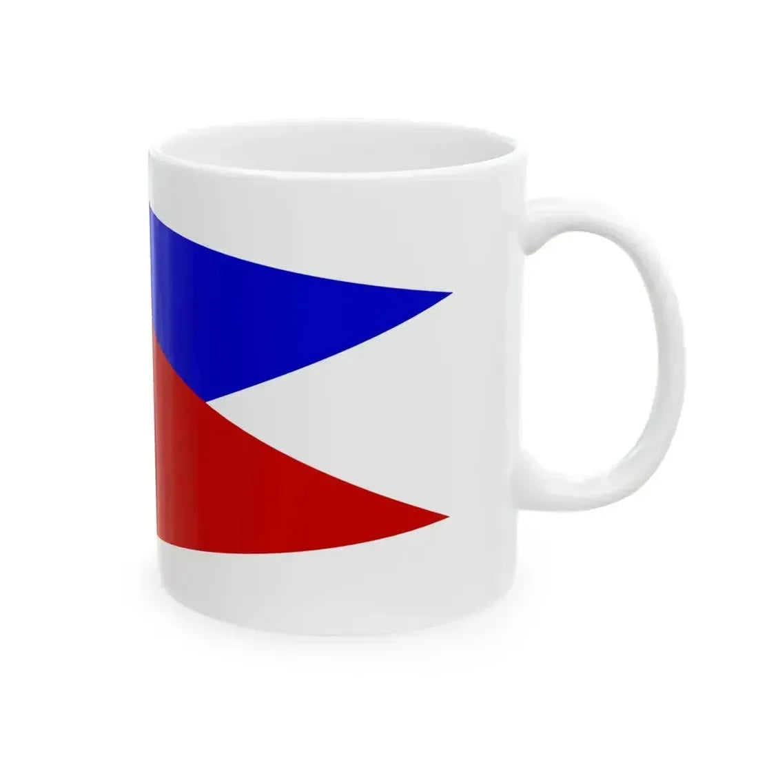 Burgee of Oswego YC (United States) White Coffee Mug - Go Mug Yourself