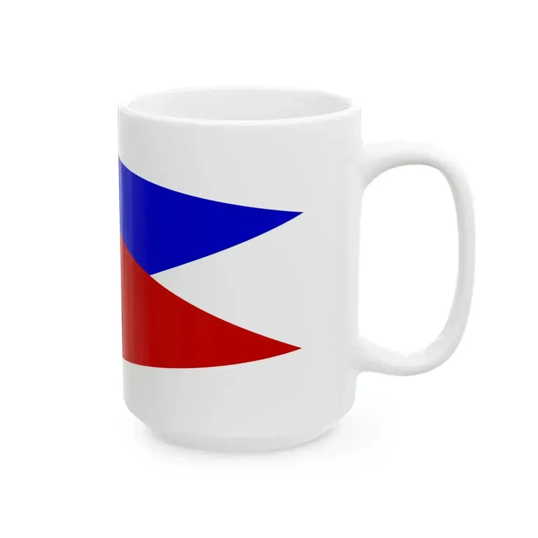 Burgee of Oswego YC (United States) White Coffee Mug - Go Mug Yourself