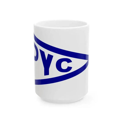 Burgee of Pensacola yc (United States) White Coffee Mug 15oz - Go Mug Yourself