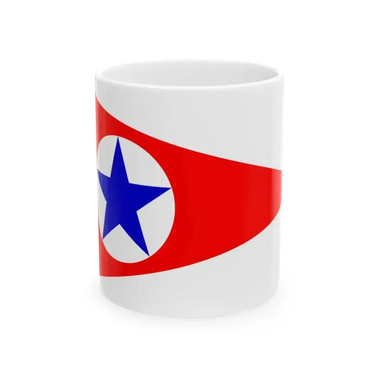 Burgee of Queen City YC (United States) White Coffee Mug 11oz - Go Mug Yourself