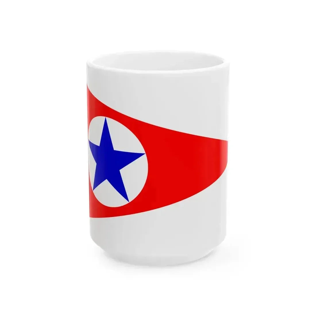 Burgee of Queen City YC (United States) White Coffee Mug 15oz - Go Mug Yourself
