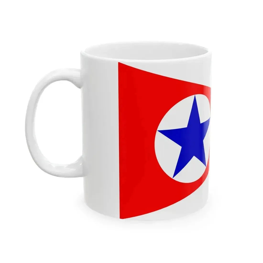Burgee of Queen City YC (United States) White Coffee Mug - Go Mug Yourself