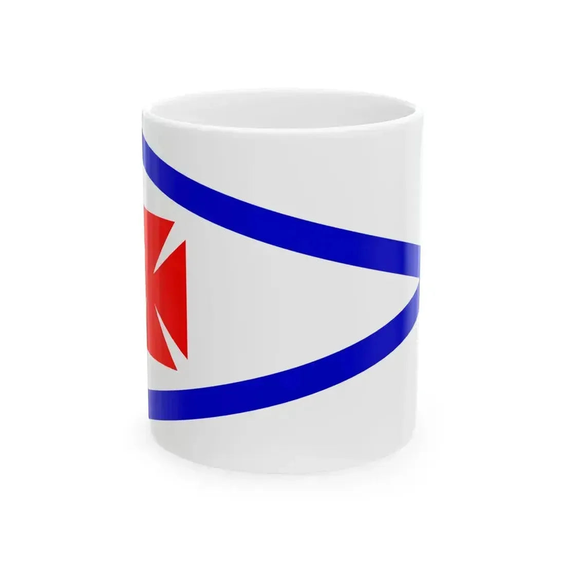Burgee of Riverside YC (United States) White Coffee Mug 11oz - Go Mug Yourself