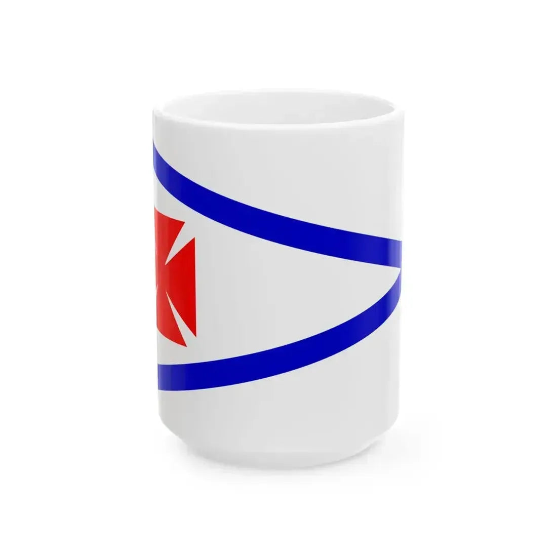 Burgee of Riverside YC (United States) White Coffee Mug 15oz - Go Mug Yourself
