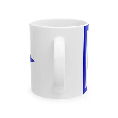 Burgee of Riverside YC (United States) White Coffee Mug - Go Mug Yourself